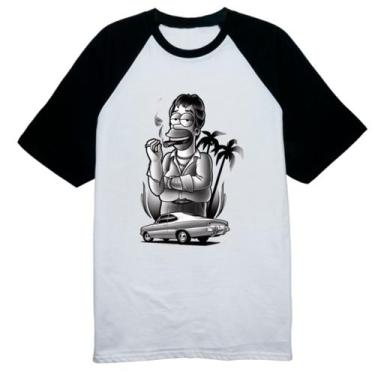 Imagem de Camiseta Raglan Opala Hommer Simpson, G