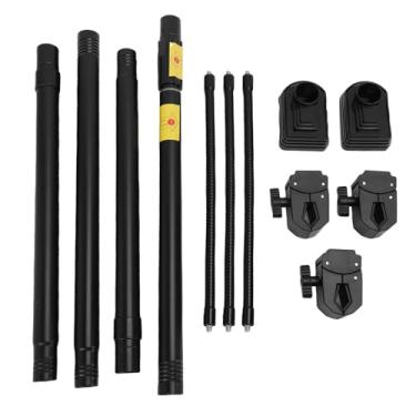 Imagem de Garosa Cabide de Guirlanda Ajustável, Moldura de Porta Expansível, Rack de Suspensão para Portas Largas de 31,5 a 67 Polegadas, Uso Interno e Externo