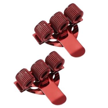 Imagem de PATIKIL 2 peças de clipe de caneta, suporte de caneta com 3 furos, clipe de metal portátil, organizador de mola universal para caderno de anotações, diário, escritório, escritório, escritório