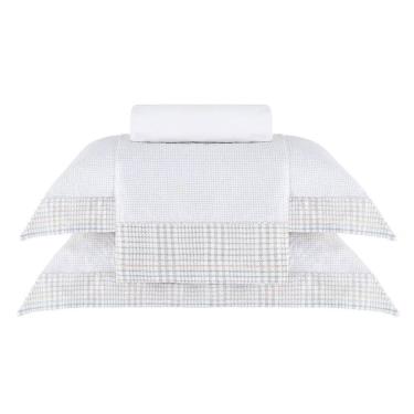 Imagem de Jogo de Cama Castillo Gran Percalle 200 Fios - Queen - 4 Peças - Buddemeyer 