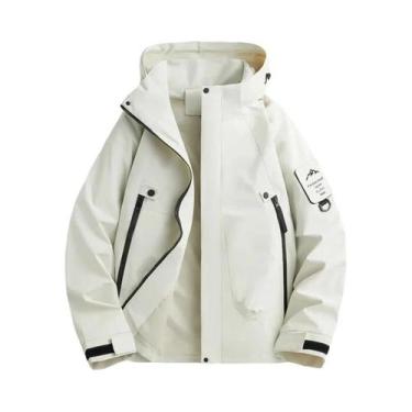 Imagem de Jaqueta Masculina Oversize Para Montanhismo De Outono, Corta-Vento, Im