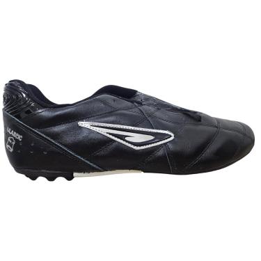 Imagem de Chuteira Diavolo Society Classic Couro Solado Emborrachado-Unissex