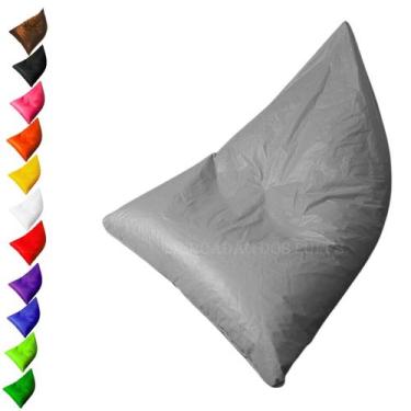 Imagem de Puff Triangular Com Enchimento Cheio Gigante Almofadão Para Eventos De