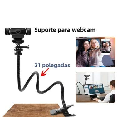 Imagem de Suporte De Mesa Flexível Com Braço Articulado Para Câmera Logitech Web