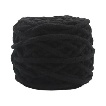 Imagem de Fio De Tricô Chenille Macio 4PCS 400g Algodão Linha De Gelo DIY Lã Par