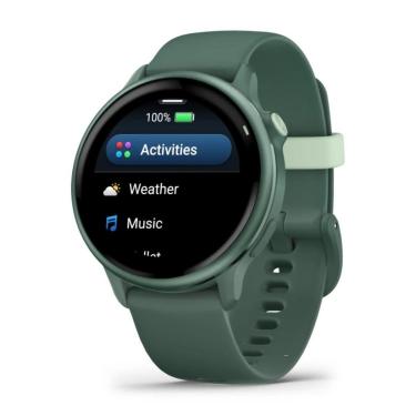 Imagem de Smartwatch Relógio Garmin Vívoactive 6 Monitor Cardíaco de Pulso com GPS Verde 42mm-Unissex