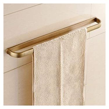 Imagem de 3FLQOOPP Toalheiro de banheiro Toalheiro retrô, toalheiro europeu, barra de toalha de barra única, toalheiro de banheiro suporte de toalha pendente