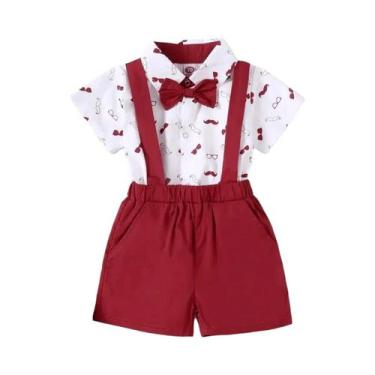 Imagem de Body Bebê Menino (0-24 Meses) - Manga Curta, Macacão e Calças - Moda F