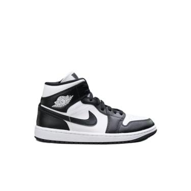 Imagem de Jordan 1 Mid DV0991-101 Feminino Branco/Preto (Panda Mid), tamanho 38