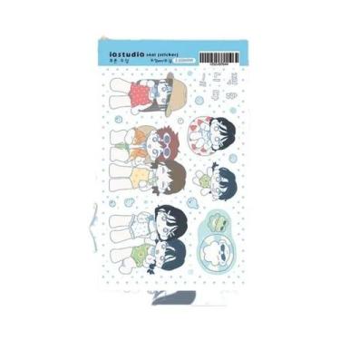 Imagem de Adesivos De Personagens Kawaii De Meninas Em Estilo Coreano Para Scrap