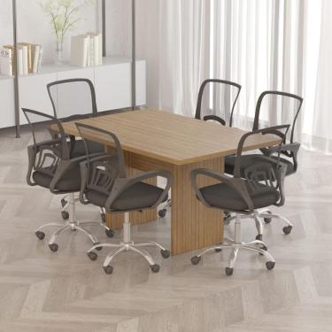 Imagem de Mesa de Escritório Reunião 136cm Multimóveis CR25337