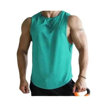 Imagem de Camisetas Sem Mangas Masculinas Secagem Rápida Respirável Em Poliéster