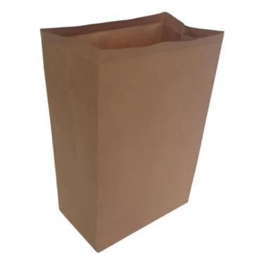 Imagem de Saco Kraft - Gg - Liso 34x18x36 80g 250 Unidades - LRV Pack