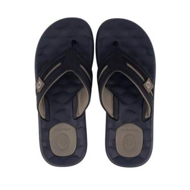 Imagem de Chinelo Sandália Cartago Egeu 4, 40, Preto, Cinza