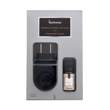 Imagem de Aromatizador Standard Black com Essência Jasmim Branco 10ml - Via Arom