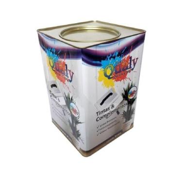 Imagem de Qualy Quimy Grafiato Premium Branco 25Kg Hidrorepelente - Tintas Qualy