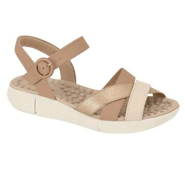 Imagem de Sandalia modare ultraconforto ref 7142.124.28590 feminino, 35, Marrom,