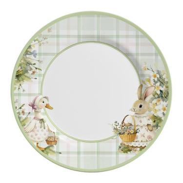 Imagem de Pratos Rasos Betânia Páscoa Coelho 6 pçs Alleanza