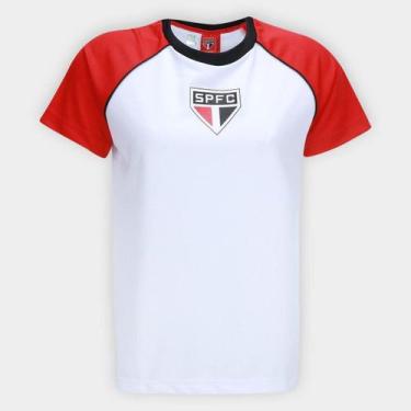 Imagem de Camisa São Paulo Feminina - Braziline, Branco, G