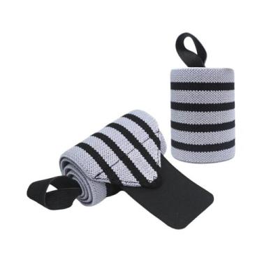 Imagem de Faixas De Pulso Para Levantamento De Peso, Suporte Para Academia E Fit