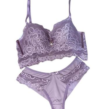 Imagem de Conjunto De Lingerie Thays Com Bojo E Aro.  - ANA JULIA MODA INTIMA, S