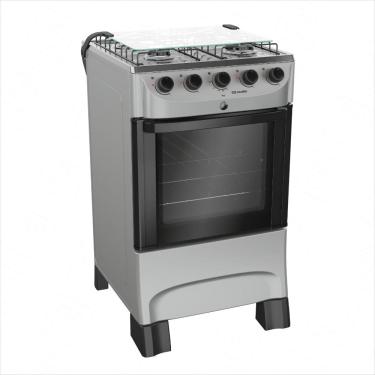 Imagem de Fogão 4 bocas Mueller Titânio com Acendimento automático MFI4BB - Bivolt 