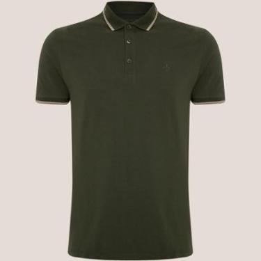 Imagem de Camisa Polo Dudalina Frisos Degradê Masculino-Masculino