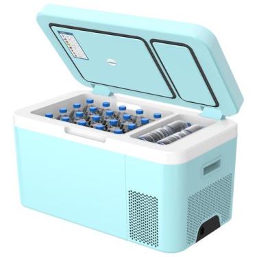Imagem de Refrigerador Portátil para Auto Megiu 25L Doble Zona -18 a +15