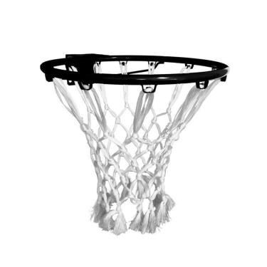 Imagem de Par Rede de Basquete Fio Triplo de 4mm Tipo Chuá Seda-Unissex