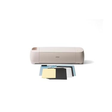 Imagem de Cricut Explore 4 - Máquina de Corte Inteligente, Cor Seashell - Kit com Conteúdo Digita...