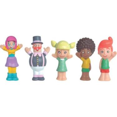 Imagem de Dedoches Turma do Mundo Bita - 5 Fantoches de Vinil
