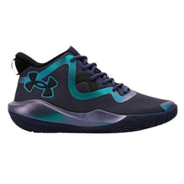 Imagem de Tênis Under Armour Bankshot SE Basquete Marinho e Royal - Masculino 45-Masculino