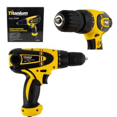 Imagem de Parafusadeira/Furadeira 300W 3/8 127V  Titanium Platina