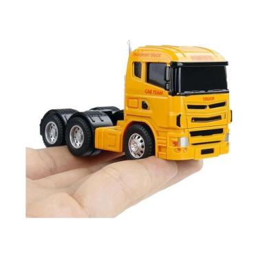 Imagem de Caminhão De Contêiner Em Metal Fundido Na Escala 1:64, Miniatura De Br