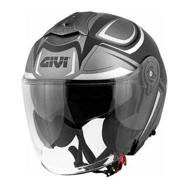 Imagem de Capacete Aberto Givi X22 Planet Hyper Moto Motociclista-Unissex