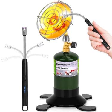 Imagem de Aquecedor de propano portátil GasCalorix 6200 BTU com base dobrável