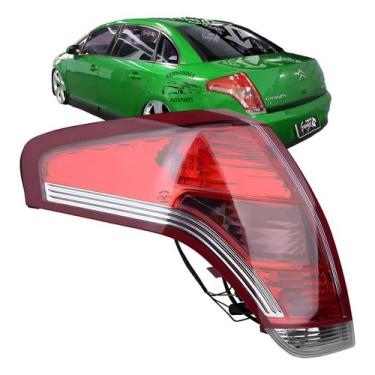 Imagem de Lanterna Traseira Esq. Citroen C4 Pallas 2007 2008 2009 2010 - TID