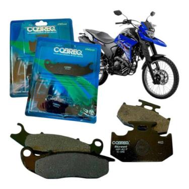 Imagem de Kit Pastilha De Freio Lander 250 2020 2021 2022 2023 2024 - COBREQ