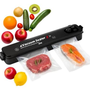 Imagem de Seladora a Vacuo Alimentos Portatil 220V Compacta