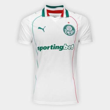 Imagem de Camisa Palmeiras II 26/27 s/n Torcedor Puma Masculina, Branco, M
