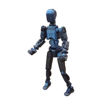 Imagem de Impressão Em 3D Ação Figura Dummy 13 Boneco Montagem Modelo 14 CM Brin