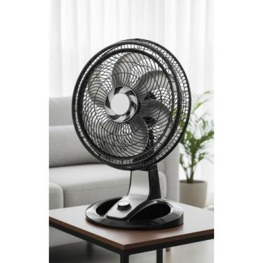 Imagem de Ventilador Turbo 47cm 3 Vel 110v Preto Potente - Congratulations Store