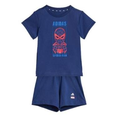Imagem de Conjunto Adidas  De Camiseta Adidas   Marvel Homem-Aranha-Unissex