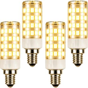 Imagem de Kit 4 x Lâmpadas LED E14 3000K 5 Watts Halopim Halógena Bivolt 110v 22
