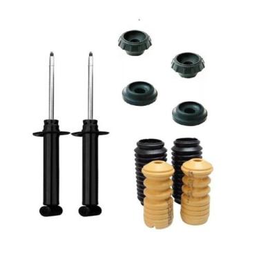 Imagem de Par Amortecedor Traseiro Vw Gol G2 G3 G4 G5 Parati Voyage + Kit Coxim 