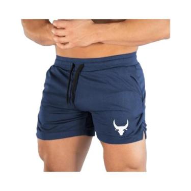Imagem de Shorts Masculinos De Treino Esportivo Em Malha Respirável De Secagem R