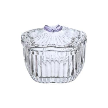 Imagem de Pote Decorativo Porta Joias Cristal Lyor Borboleta