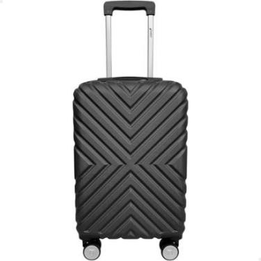 Imagem de Mala de Viagem Bordo Porte Pequeno Rodas 360 ABS Resistente Cadeado com Segredo Cruzeir...