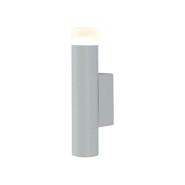 Imagem de Arandela Cilindro Luxo Branco 14,5cm Led 3W 3 em 1 Bivolt - EMBU LED