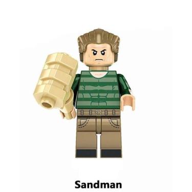 Imagem de Boneco Homem Areia Vilão do Spider-Man em Bloco  - Kopf